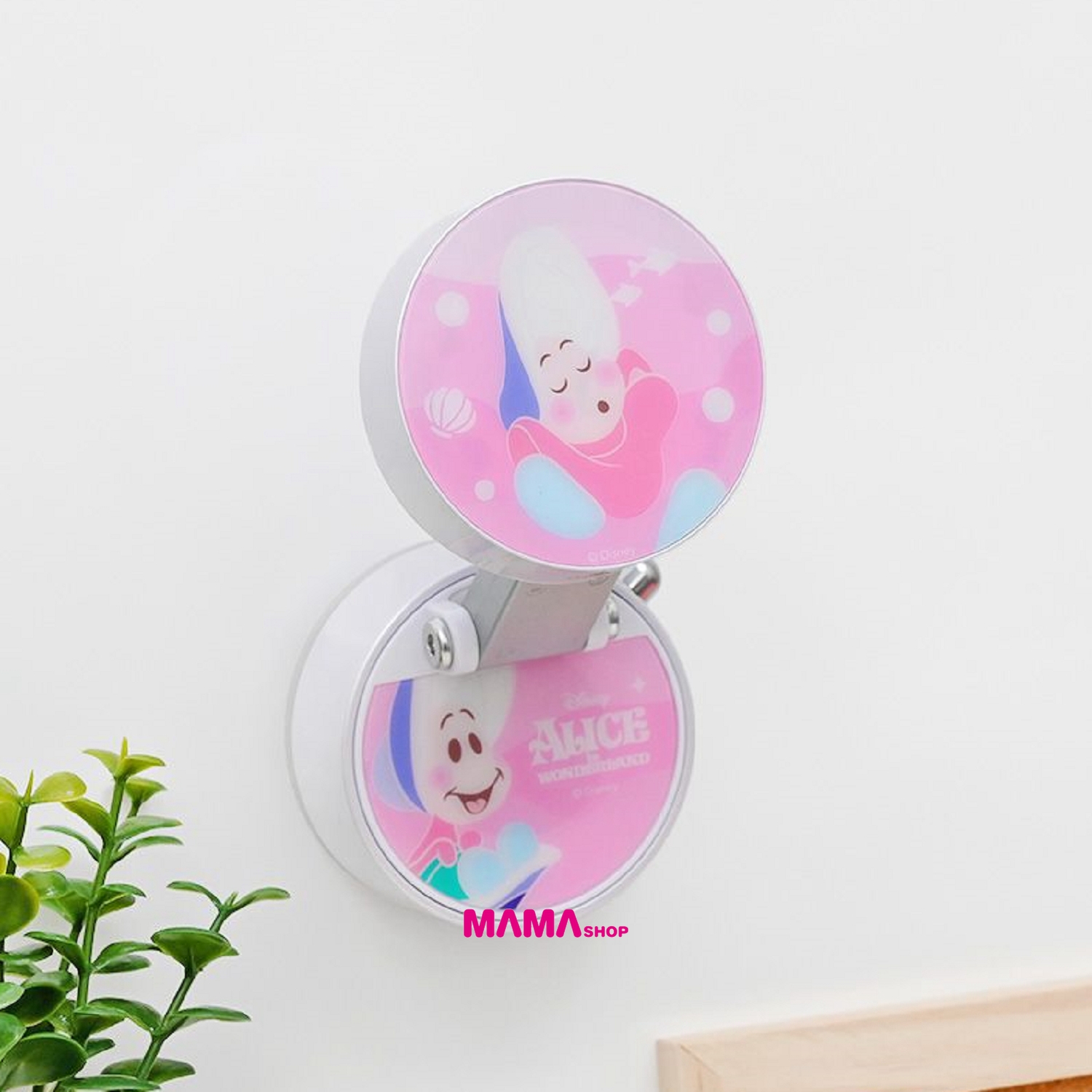 台灣直送愛麗絲夢遊仙境小牡蠣系列360度摺疊磁吸手機支架