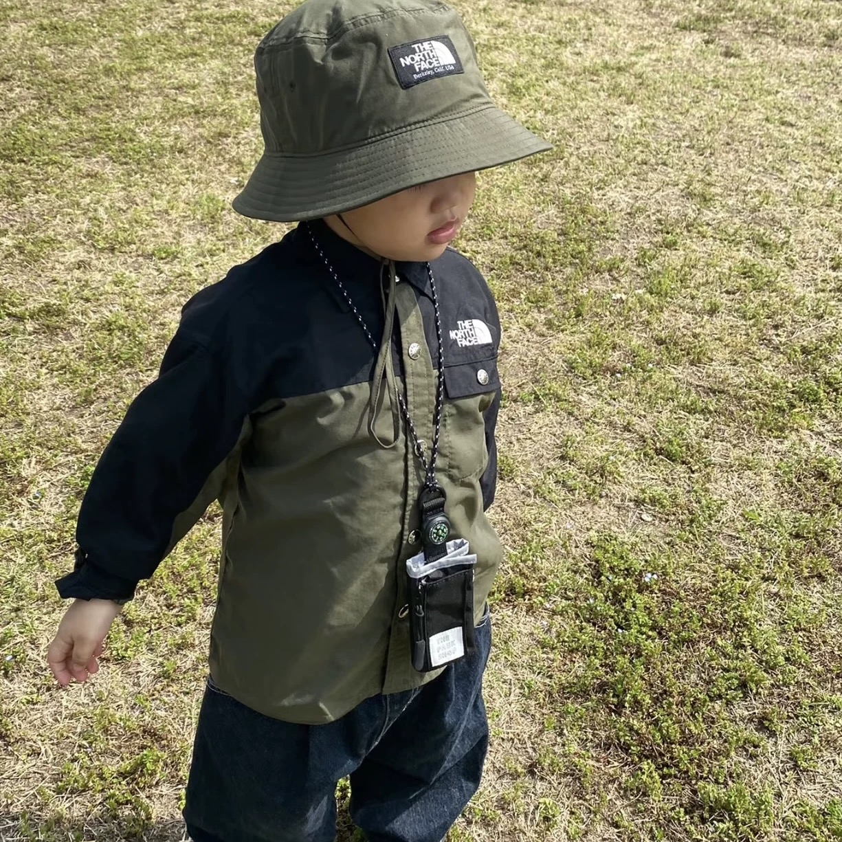 B0012 TNF拼色速乾防風襯衫