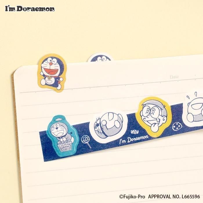 [訂購] 多啦A夢貼紙 卷裝貼紙 MT 紙膠帶 Doraemon文具精品 (日本製)｜四葉草系列