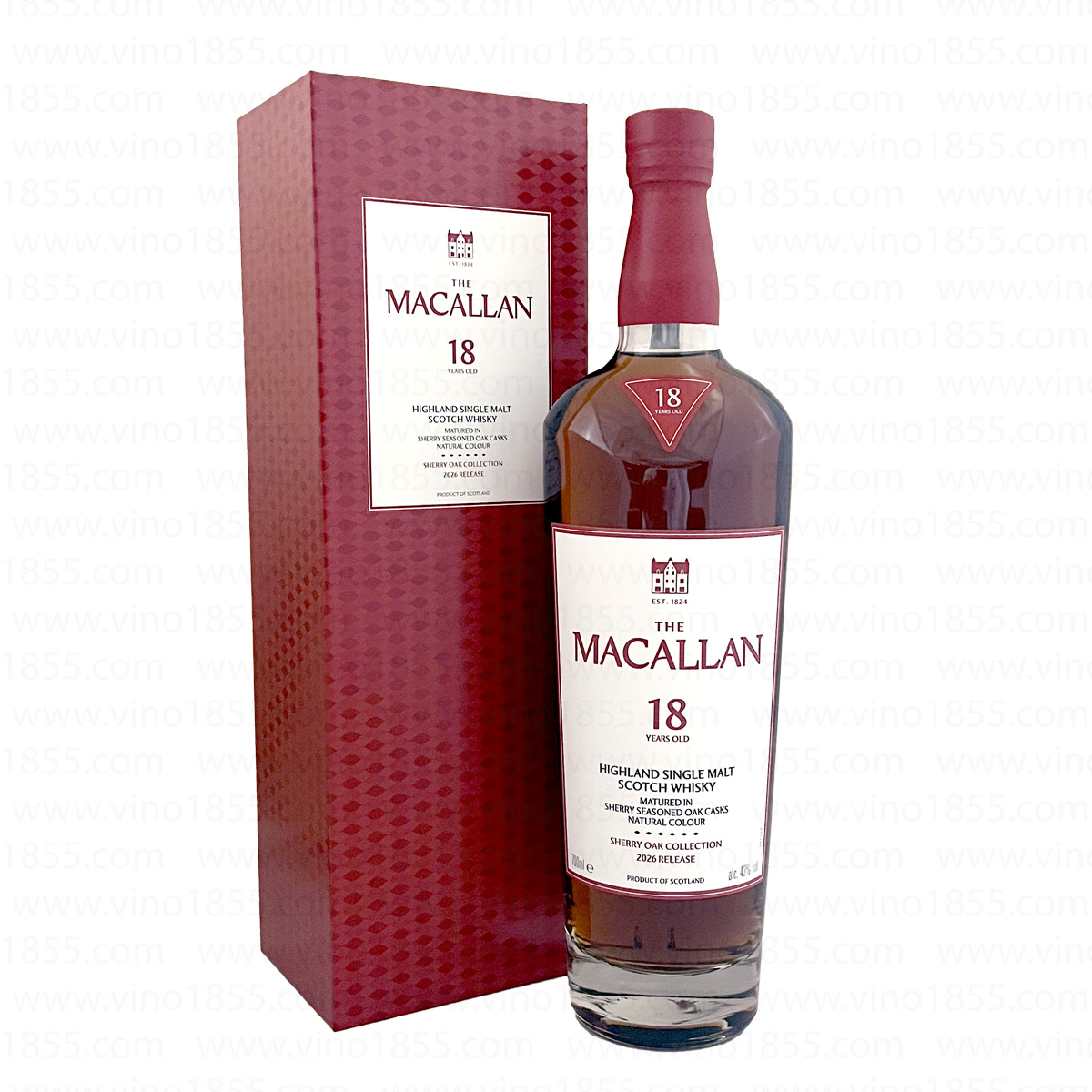 Macallan Sherry Oak 18 year-2025 700ml