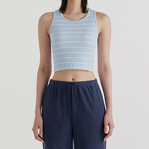 【無縫入膊】預購_FEWSBT085 Seamless Striped Racerback by front2line