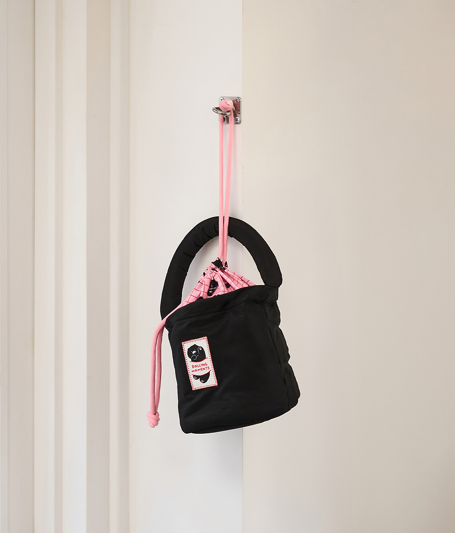 黑色 春植 手提袋