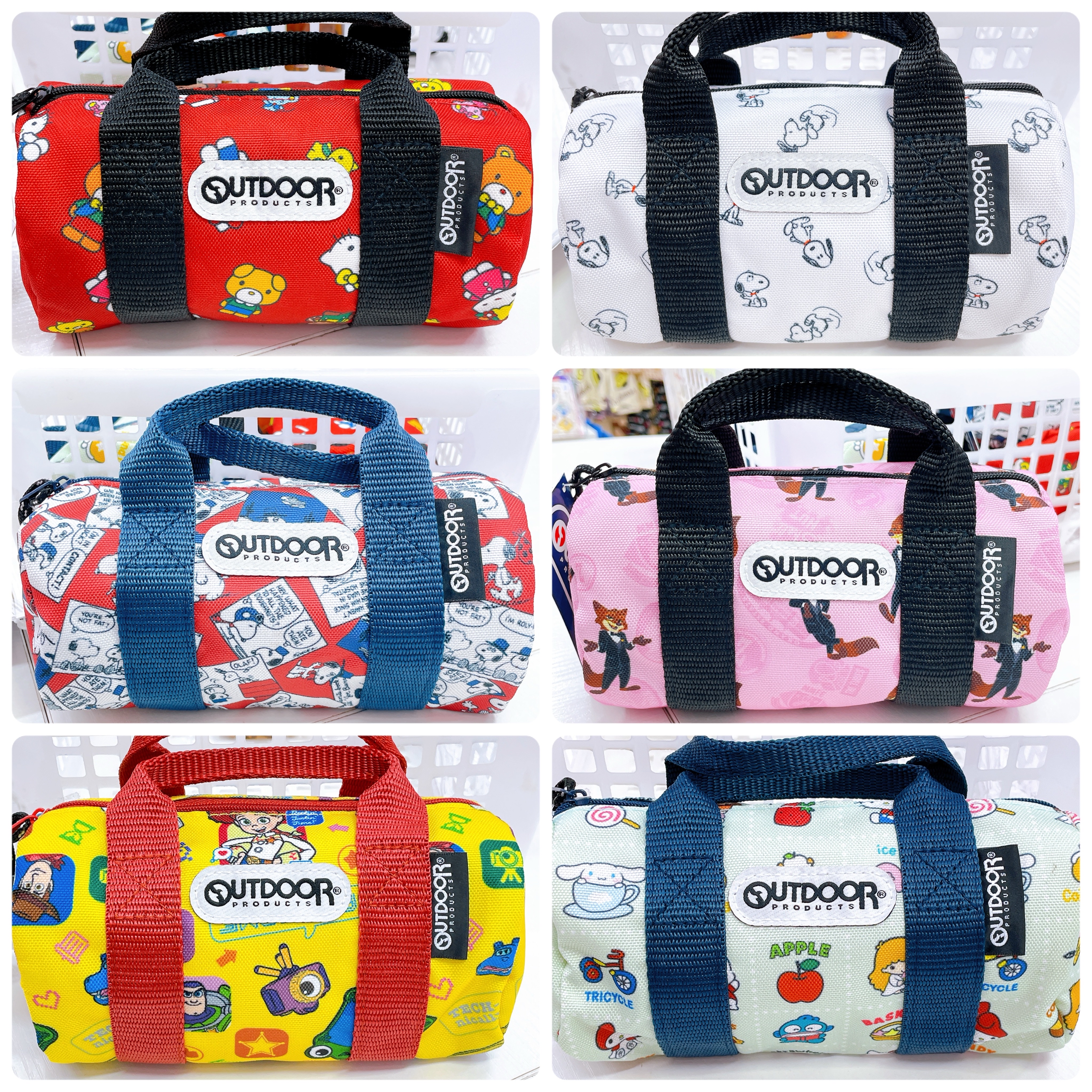 日本直送日本版Sanrio 迪士尼Snoopy新款outdoor 筆袋