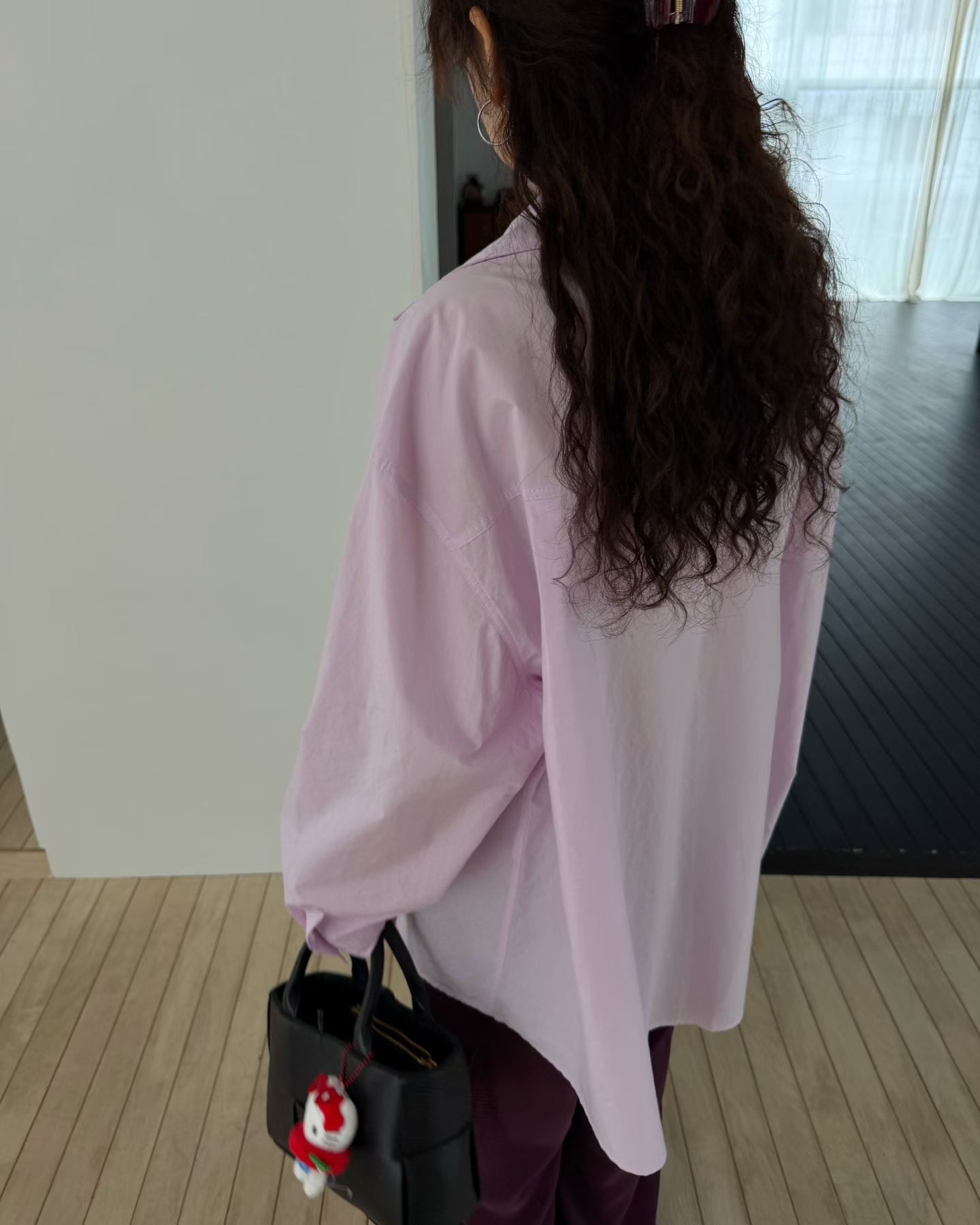 The pink shirt