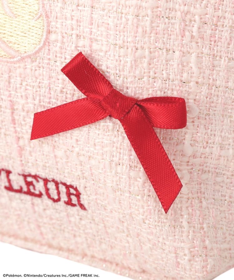 🎀【預訂】 PokePeace x Maison de FLEUR 圓形化妝包 - Mawhip