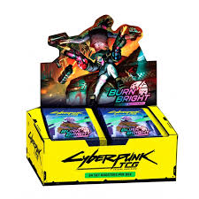 Cyberpunk TCG - Set 2 - Edgerunners: Burn Bright - Retail Booster Display