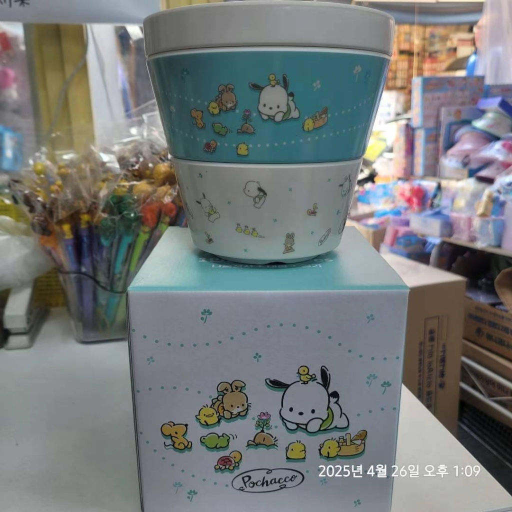 【預訂】韓國直送 Sanrio 三層兒童餐具 