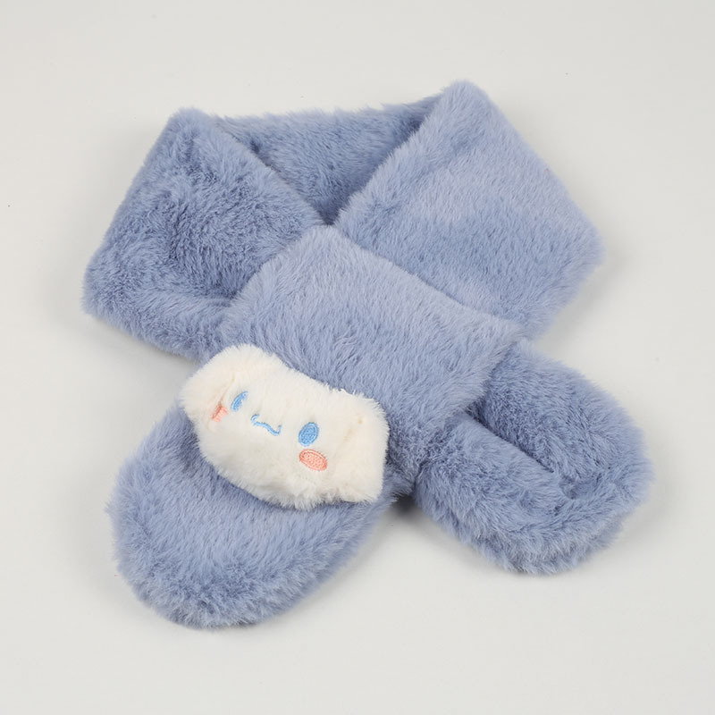 Sanrio 毛茸茸頸巾 - 1件 現貨
