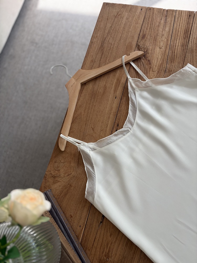 Silky Adjustable Cami (Ivory)