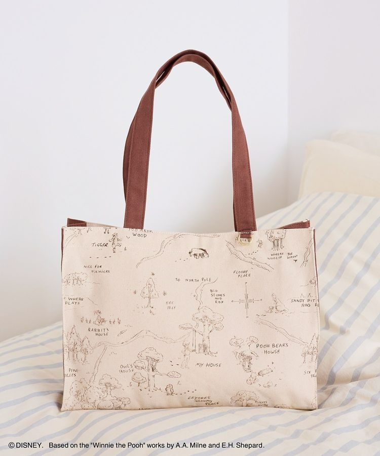 🌸 【預訂】Maison de FLEUR x Pooh - Tote bag