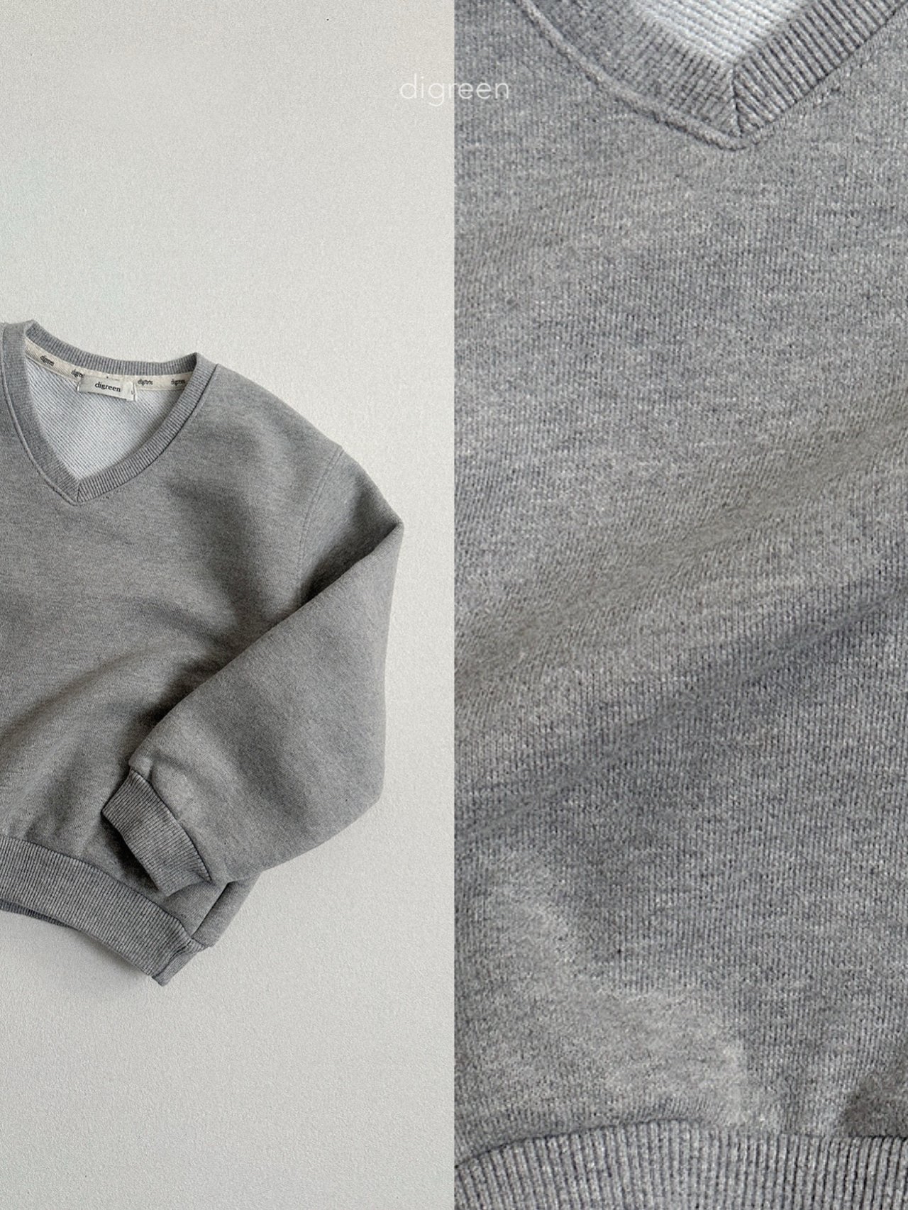 Digreen | Sweatshirt (Grey L105-115/XL115-120)