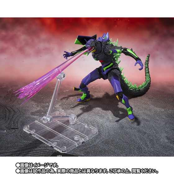 (預訂訂金 $400) (總價 $970) (魂限) Bandai S.H.MonsterArts 哥斯拉 VS 新世紀福音戰士 EVA-01 初號機 "G" 覺醒形態 (行版) SHMA GODZILLA VS Evangelion Test Type-01 "G" Awakening Form 
