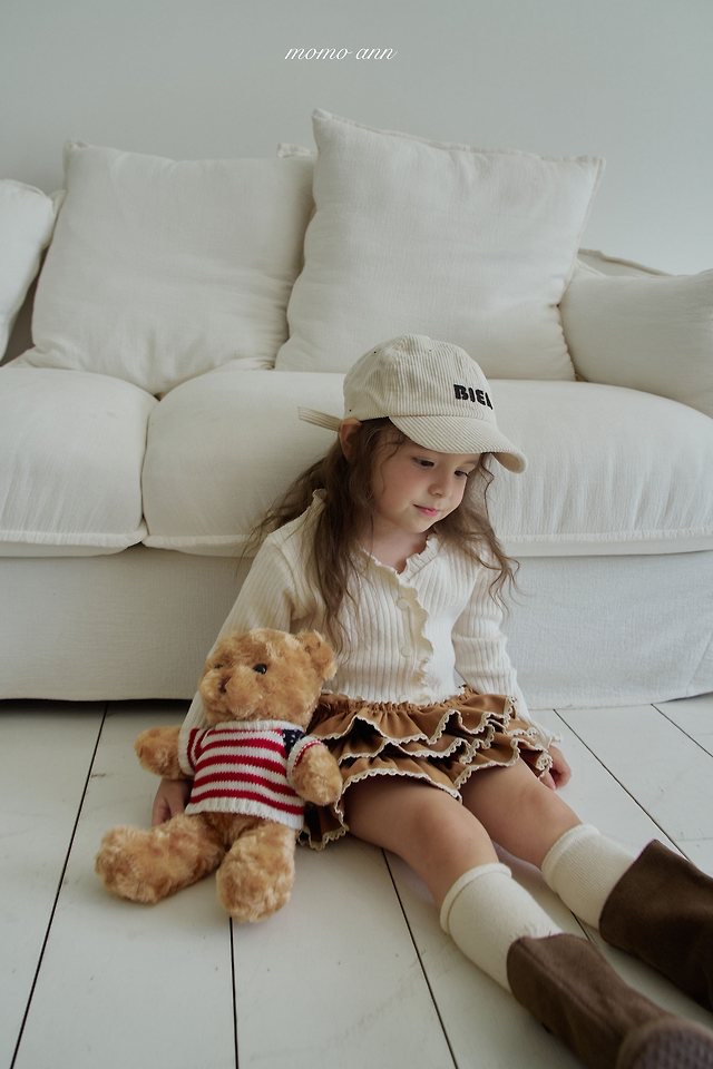 Momoann | Suede Tiered Skirtpants