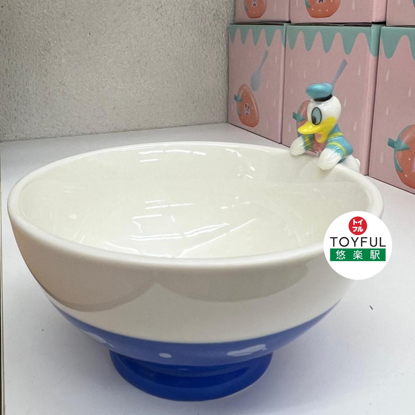 [現貨] [日本直送] DONALD DUCK | 碗緣子瓷碗 {TF2306068}