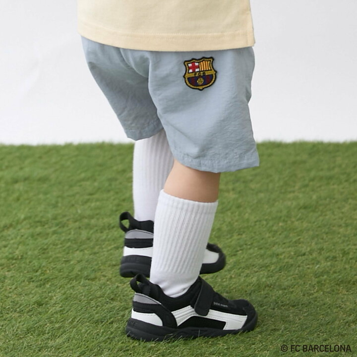 🇯🇵預訂 日本直送🇯🇵Petit Main x 巴塞球隊系列三色球隊標誌梭織短褲