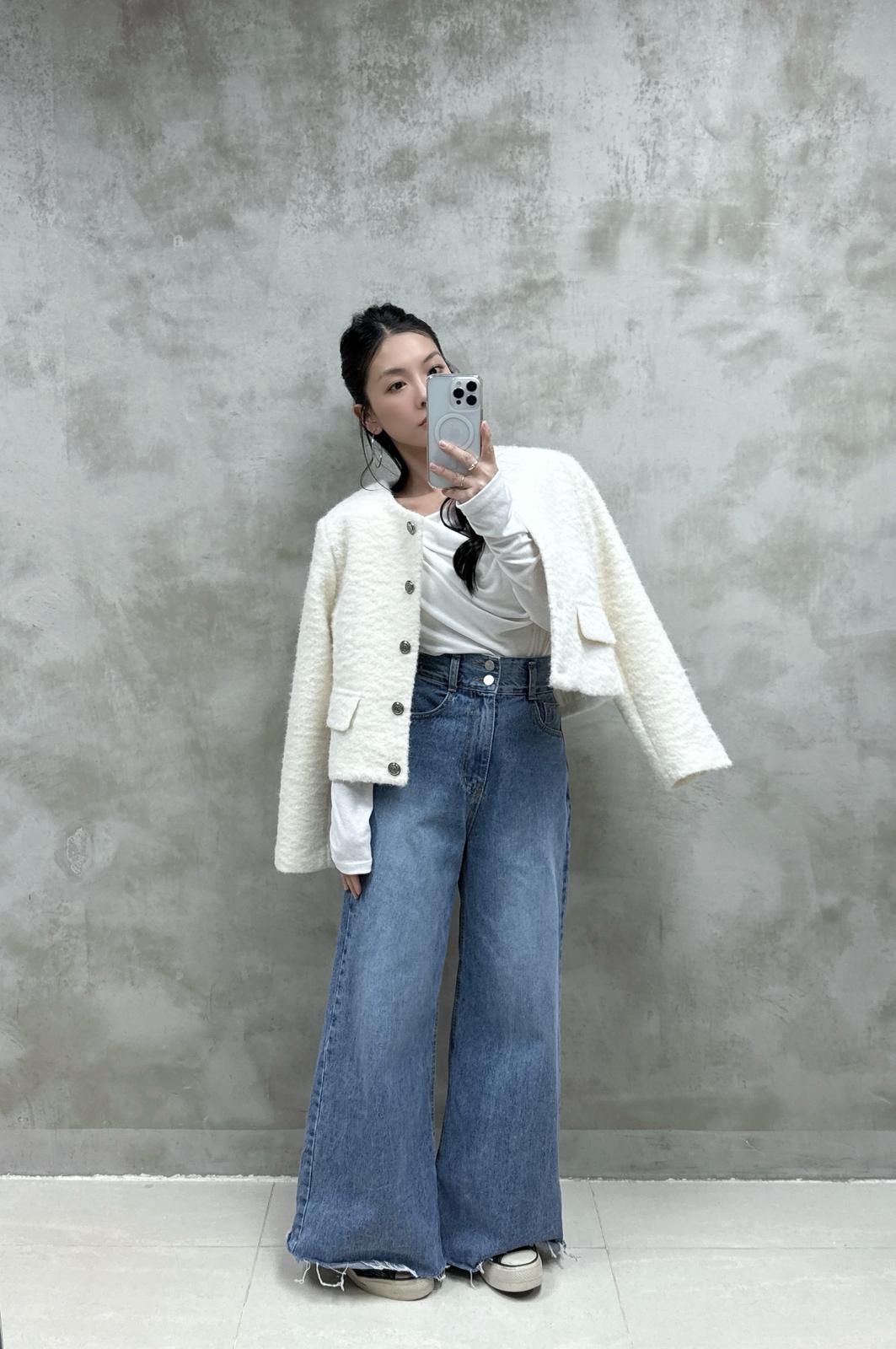 絨毛小香風外套