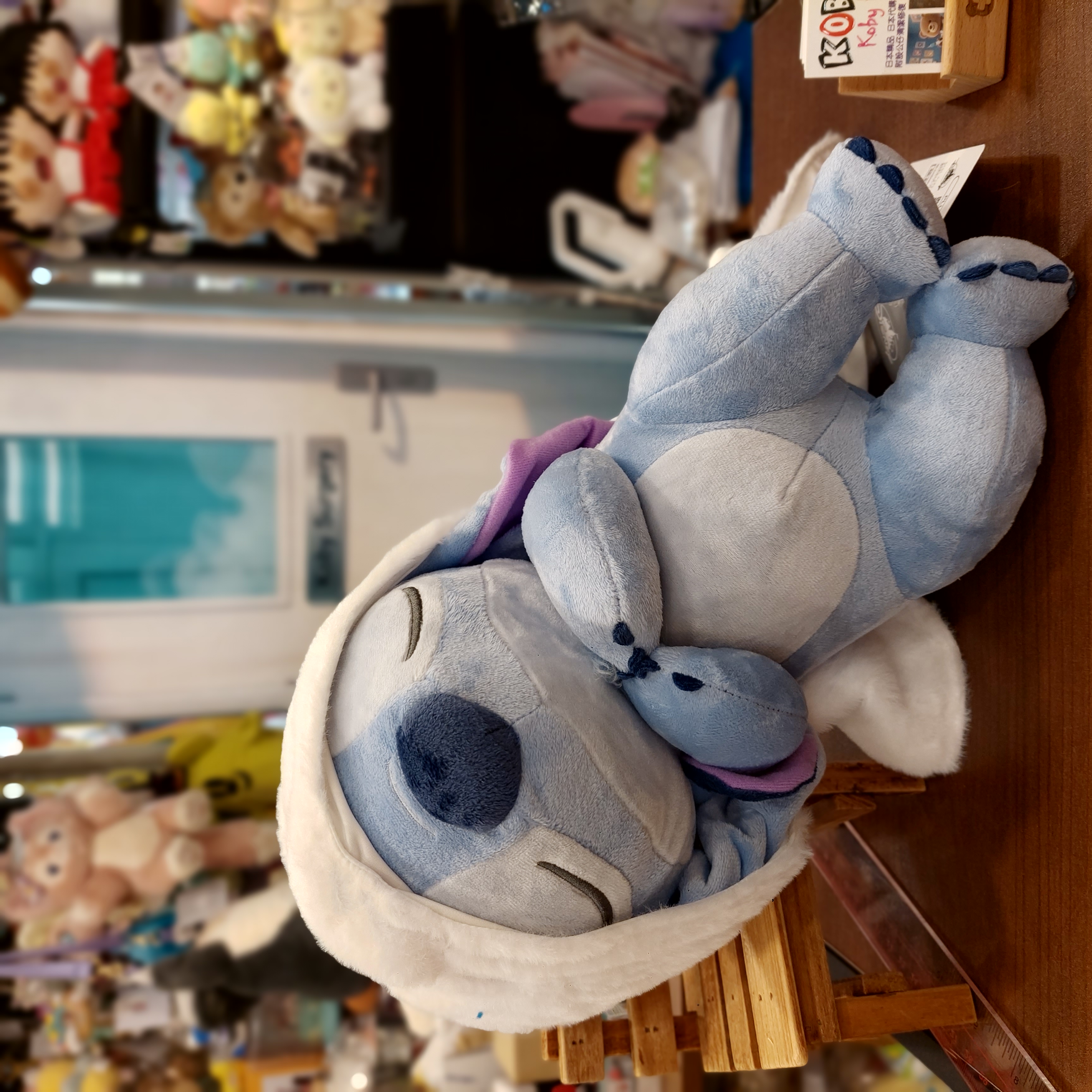 原裝日本 廸士尼  Pajama Style Stitch 史廸仔 公仔 40cm