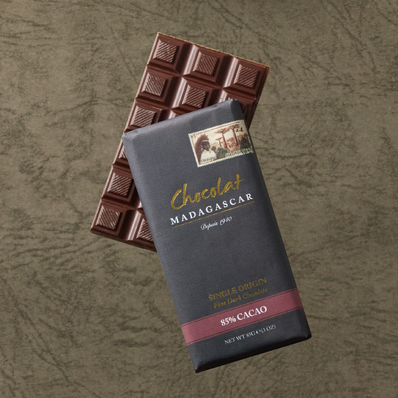 CHOCOLAT MADAGASCAR 頂級黑巧克力 85% (85G)