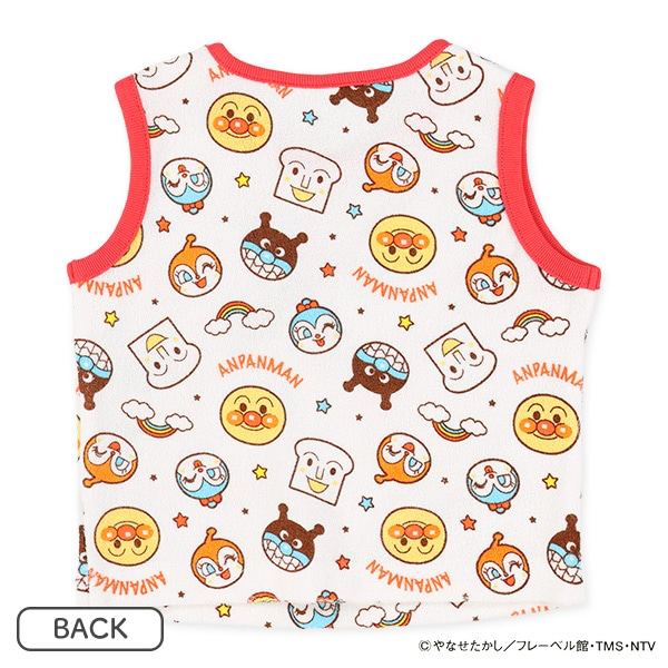 🇯🇵預訂 日本直送🇯🇵麵包超人人物滿印毛巾料背心燈籠褲套裝