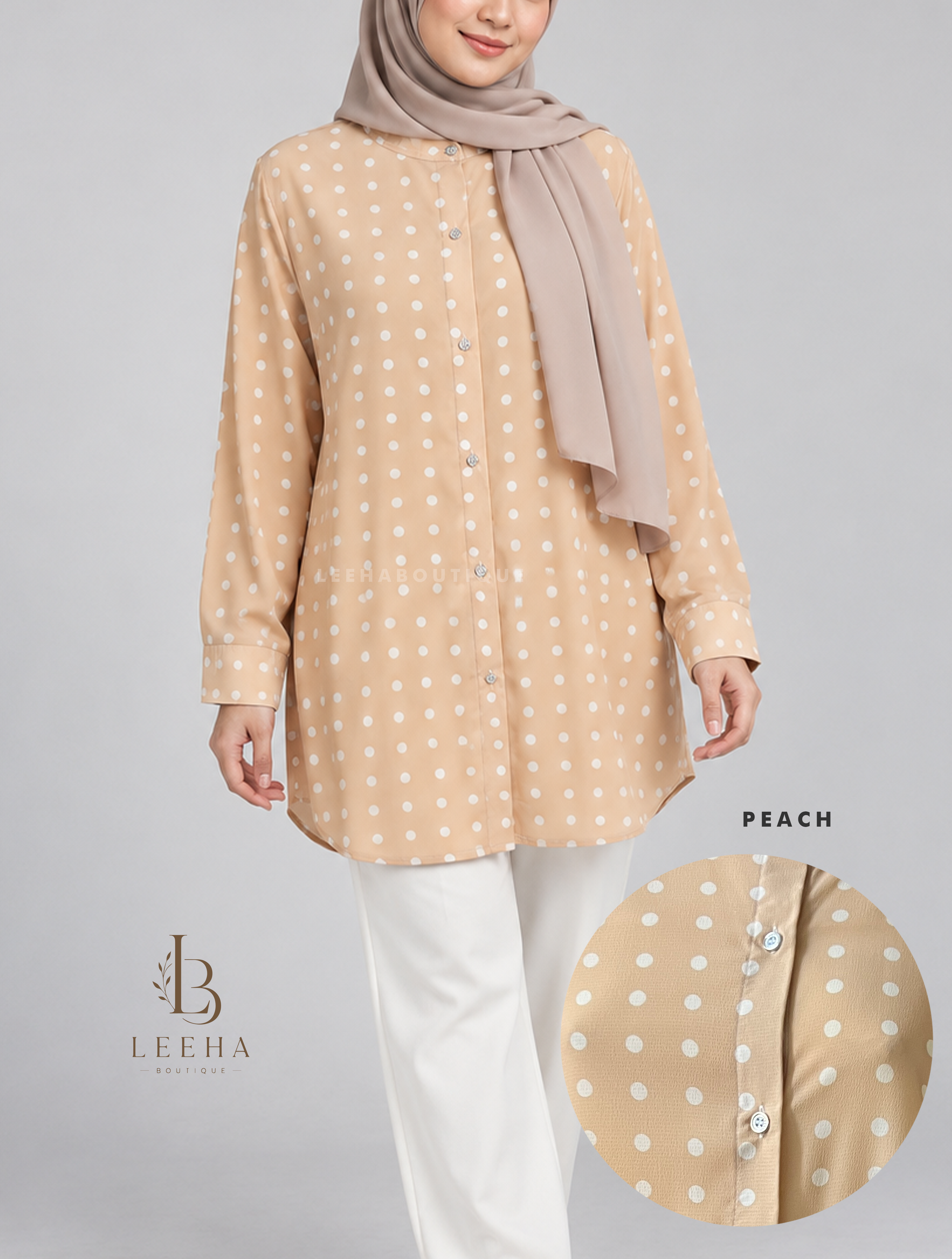 POLKA LILY BLOUSE