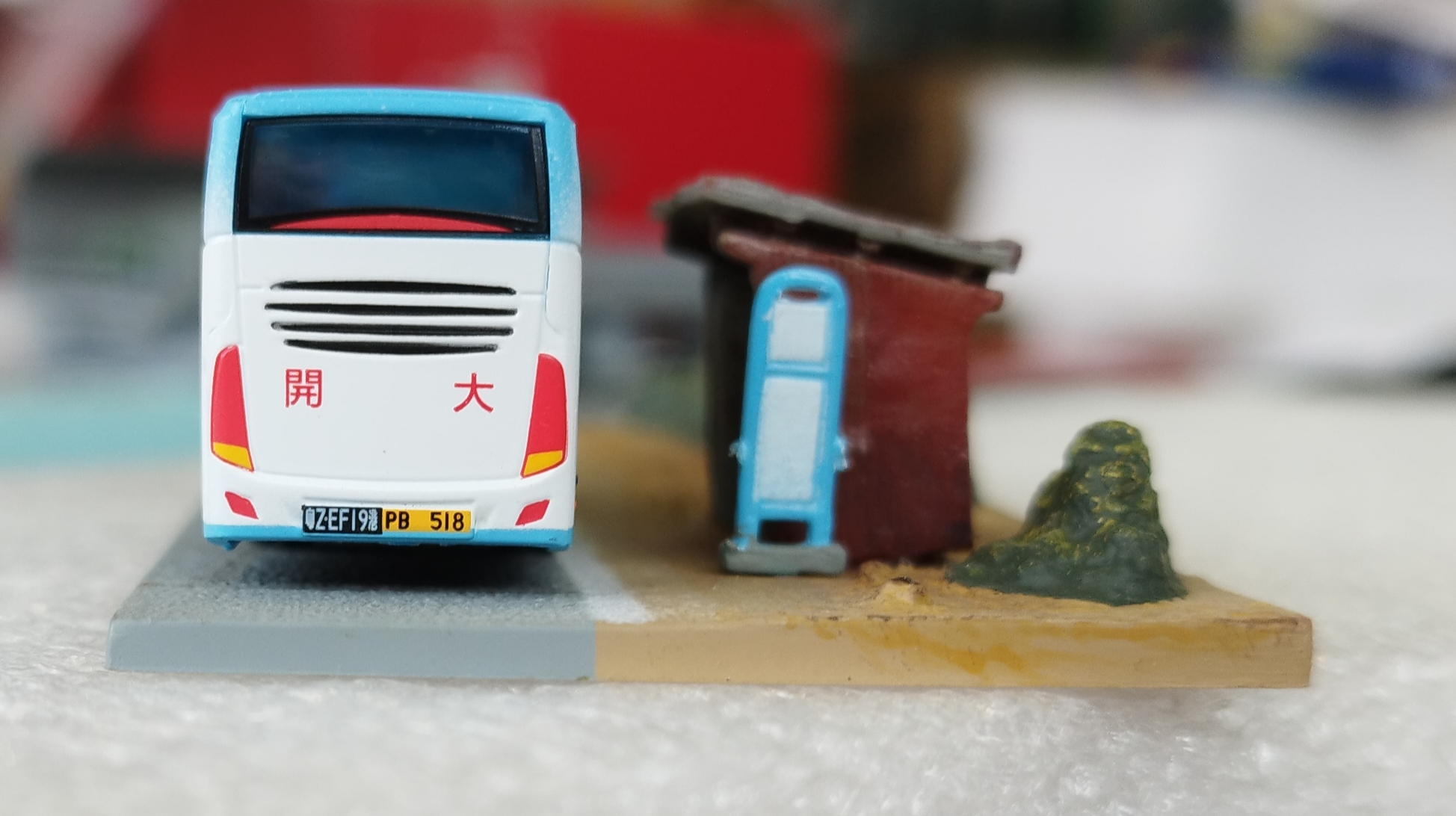 MINICITY 九龍中港通，港珠澳跨境客車巴士模型  N比例 1:160