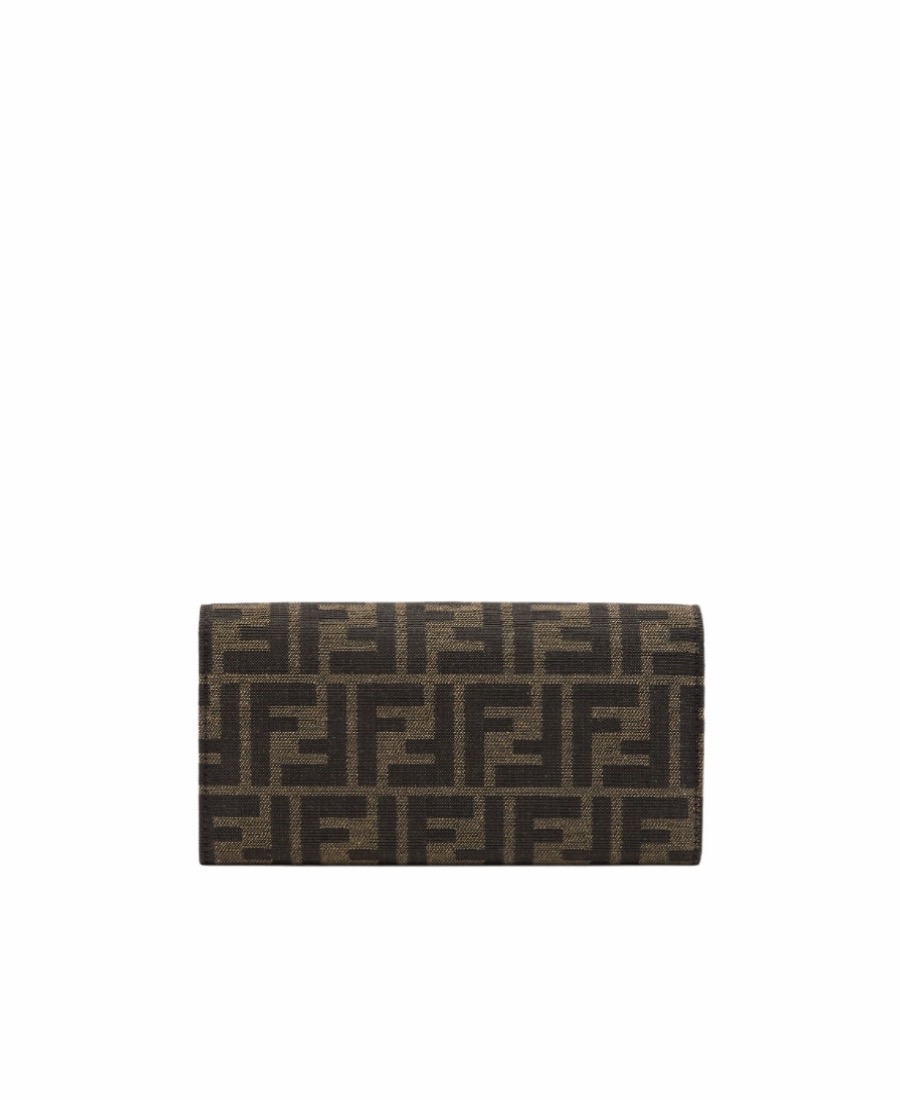 Fendi 女士 Baguette徽標鏈條錢包均碼碼常規、19cm*1cm*9cm