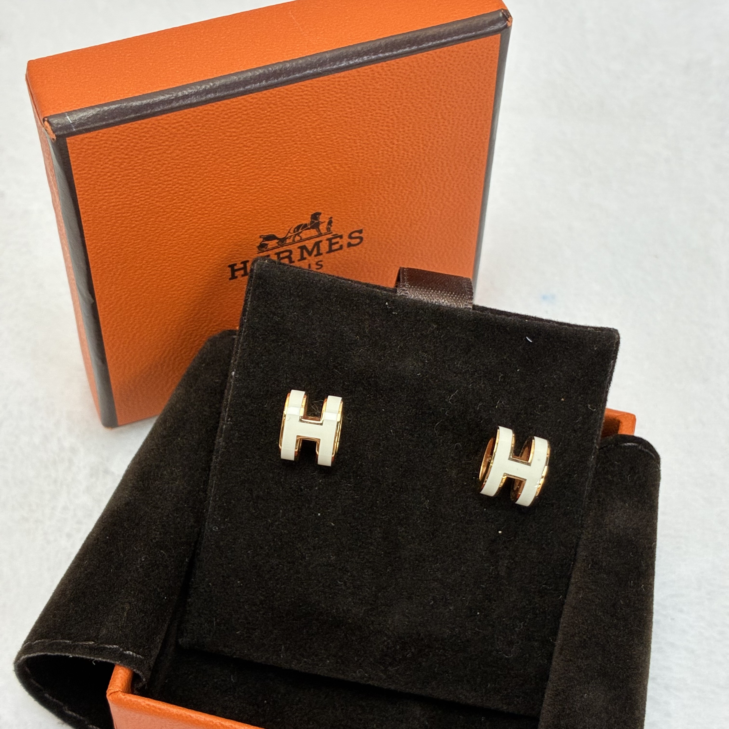 Hermes Mini Pop H耳環