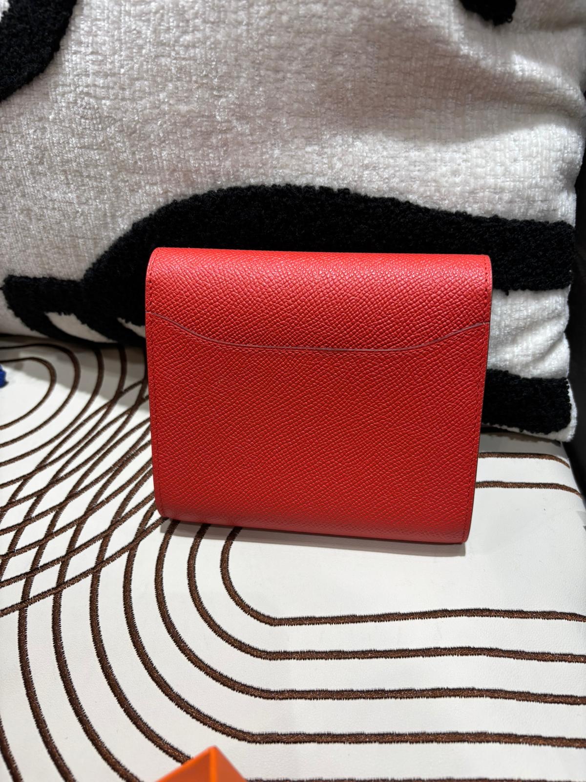 Hermes Constance Wallet Stamp C 100%Authentic, 98%New ✅Box