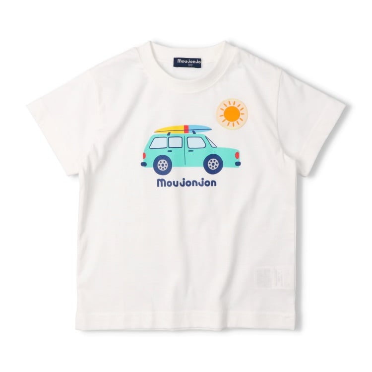 🆕【⭐訂購⭐】🇯🇵  日本直送🌀接觸涼感 吸水速乾 汽車/彩虹貼花 短袖TEE🌀[ELEA-0171][260618]