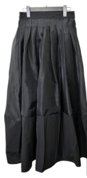 歐根紗x塔夫綢褶襇蠶繭裙 - 2026 流行穿搭  女士長裙 春夏時尚穿搭 優雅日常 成人休閒 易於配搭 日本直送   #JP-I-260025