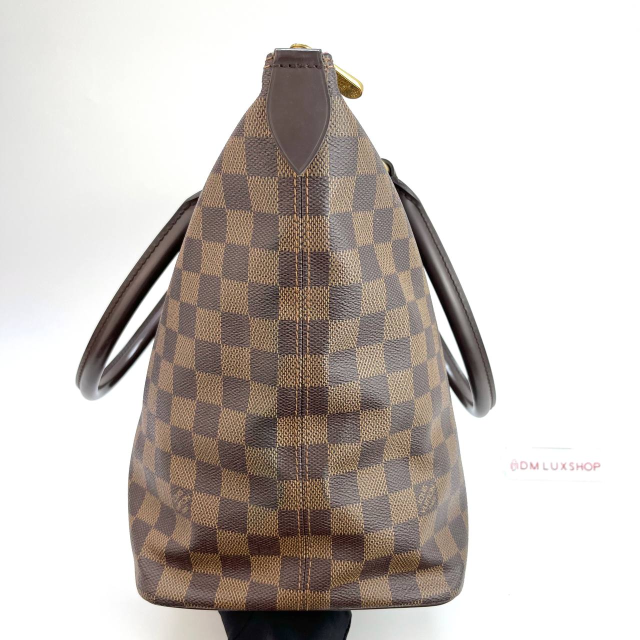 LV Damier Ebene Saleya MM GHW