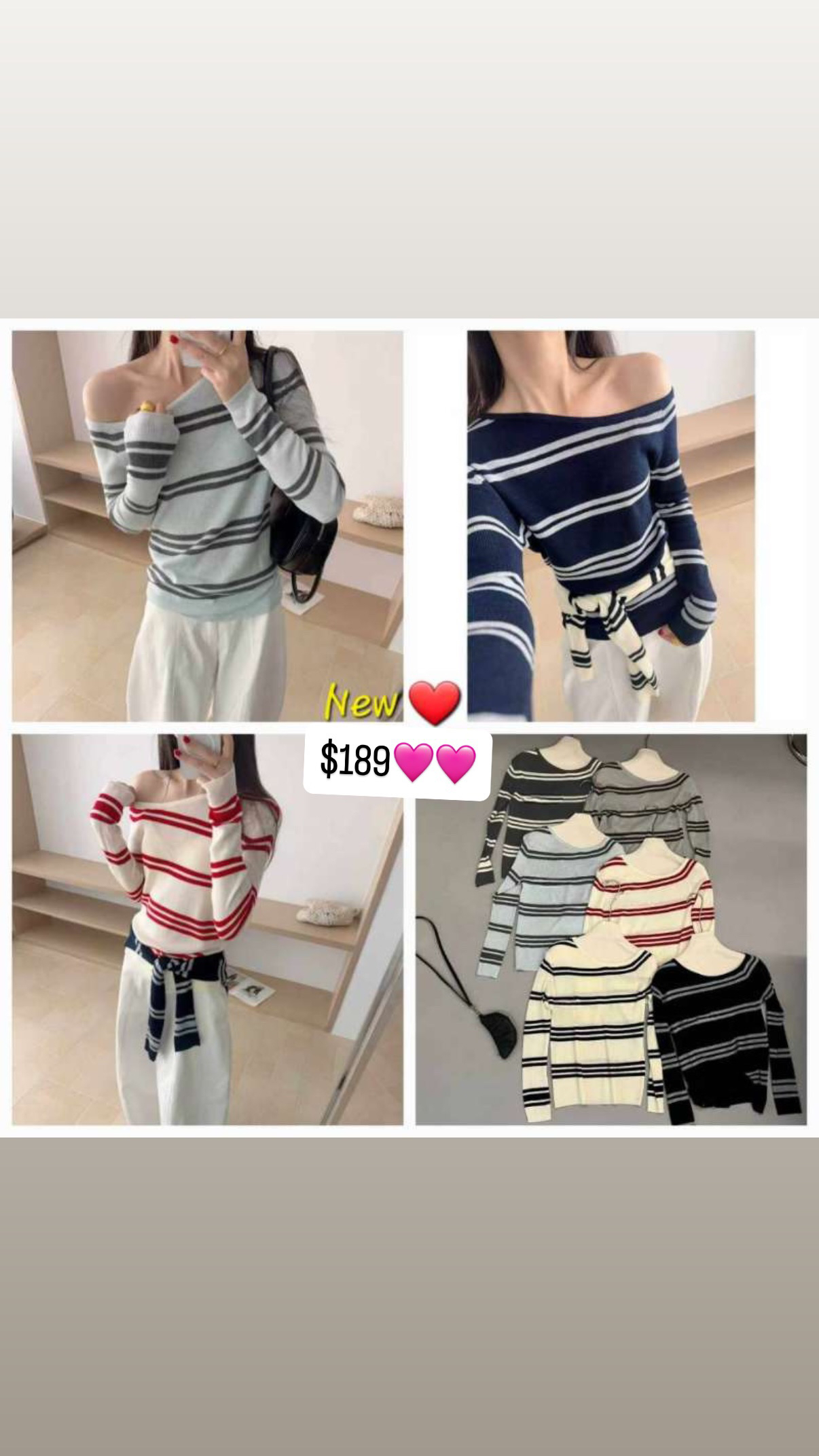 🇰🇷🇰🇷新款速遞28/2🔥🔥10145#ff2823