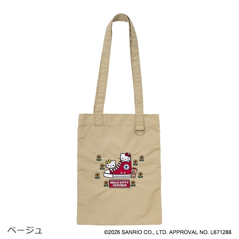 🎀【預訂】CONVERSE × Kitty Tote Bag Beige