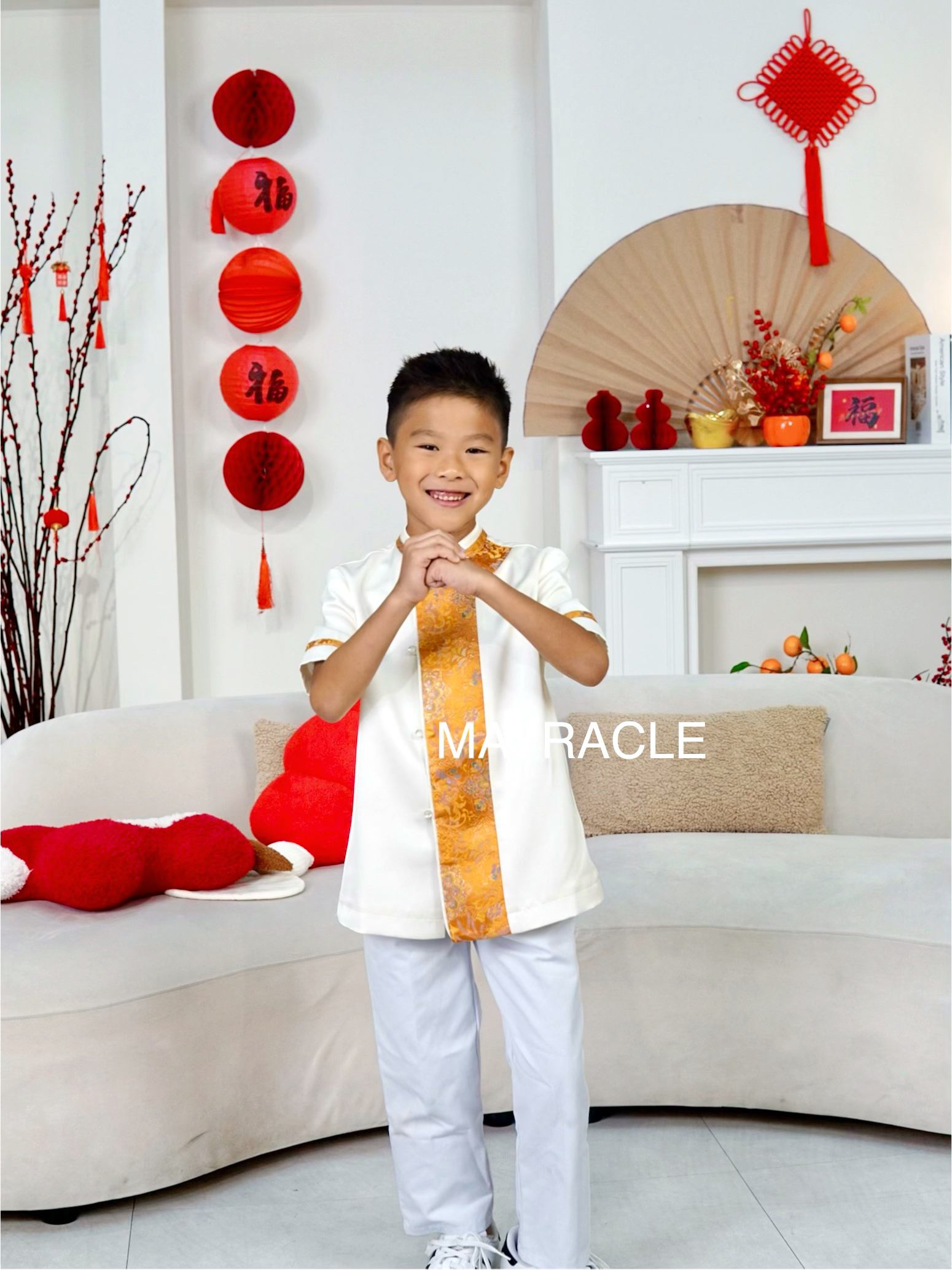 [PRE-ORDER] CNY 2027 Feng (丰) Boy Shirt