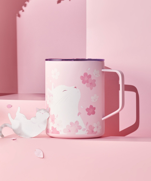 韓國 STARBUCKS SS Blooming 桃子黛比隨行杯 473ml