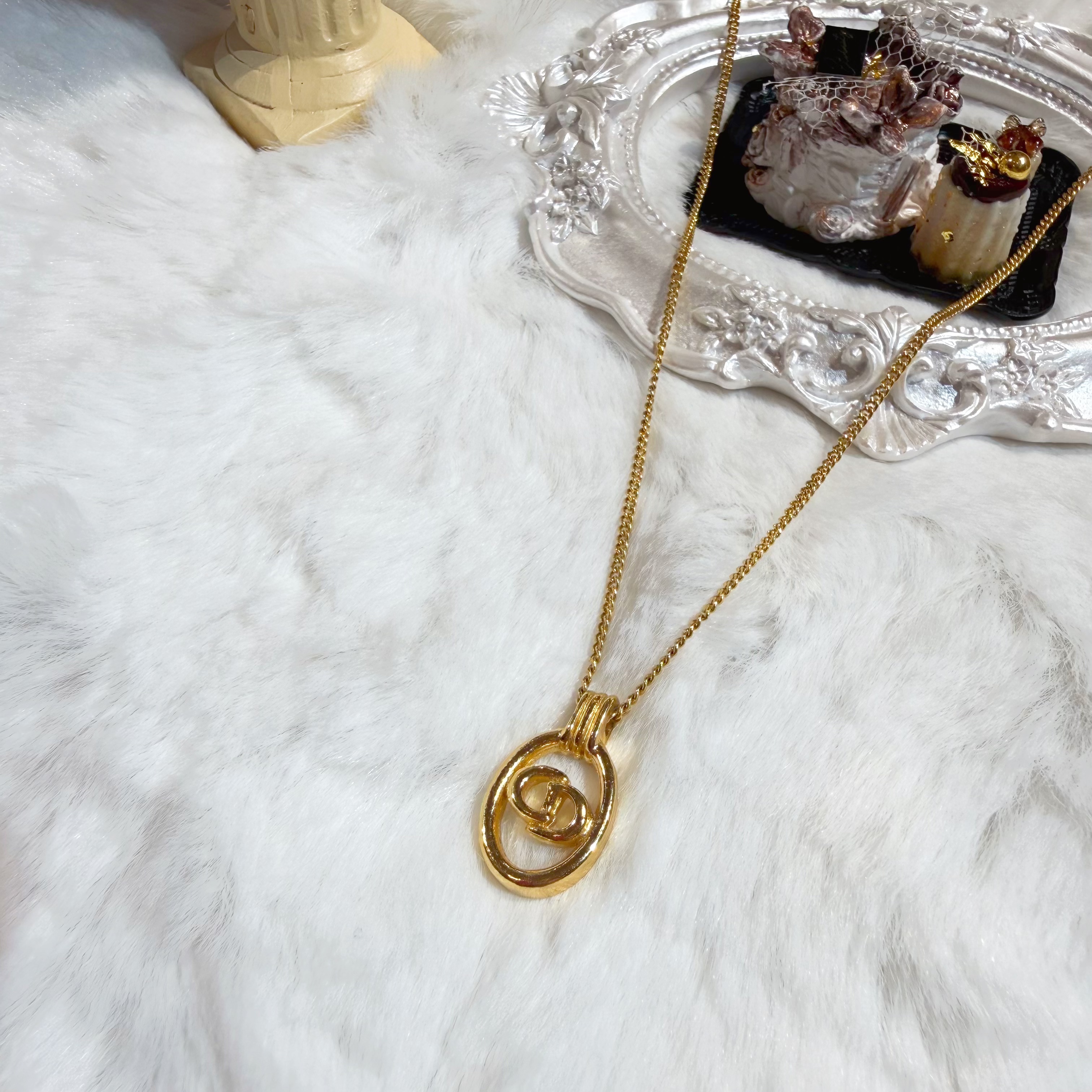 Dior necklace vintage 01