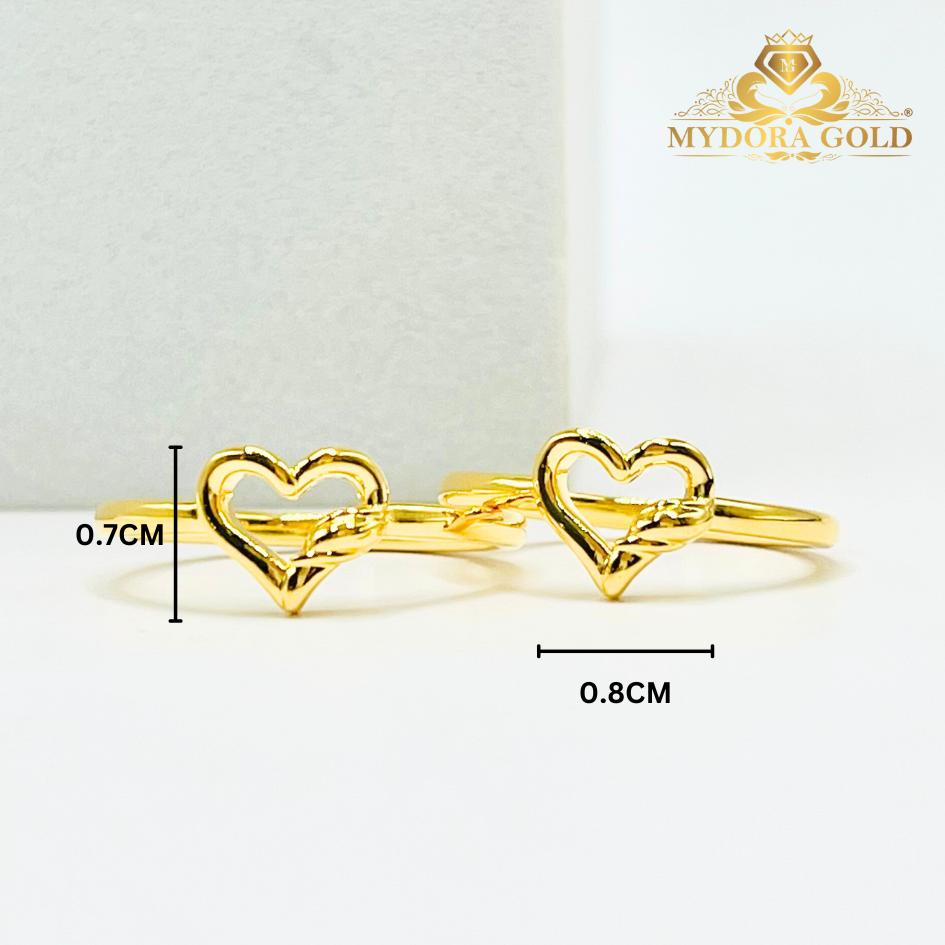 MYDORA Cincin Mini Sweet Heart (5G) l EMAS 916/22K