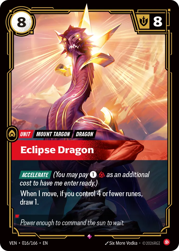 Vendetta - Rare - Fury Rune (Set 4)