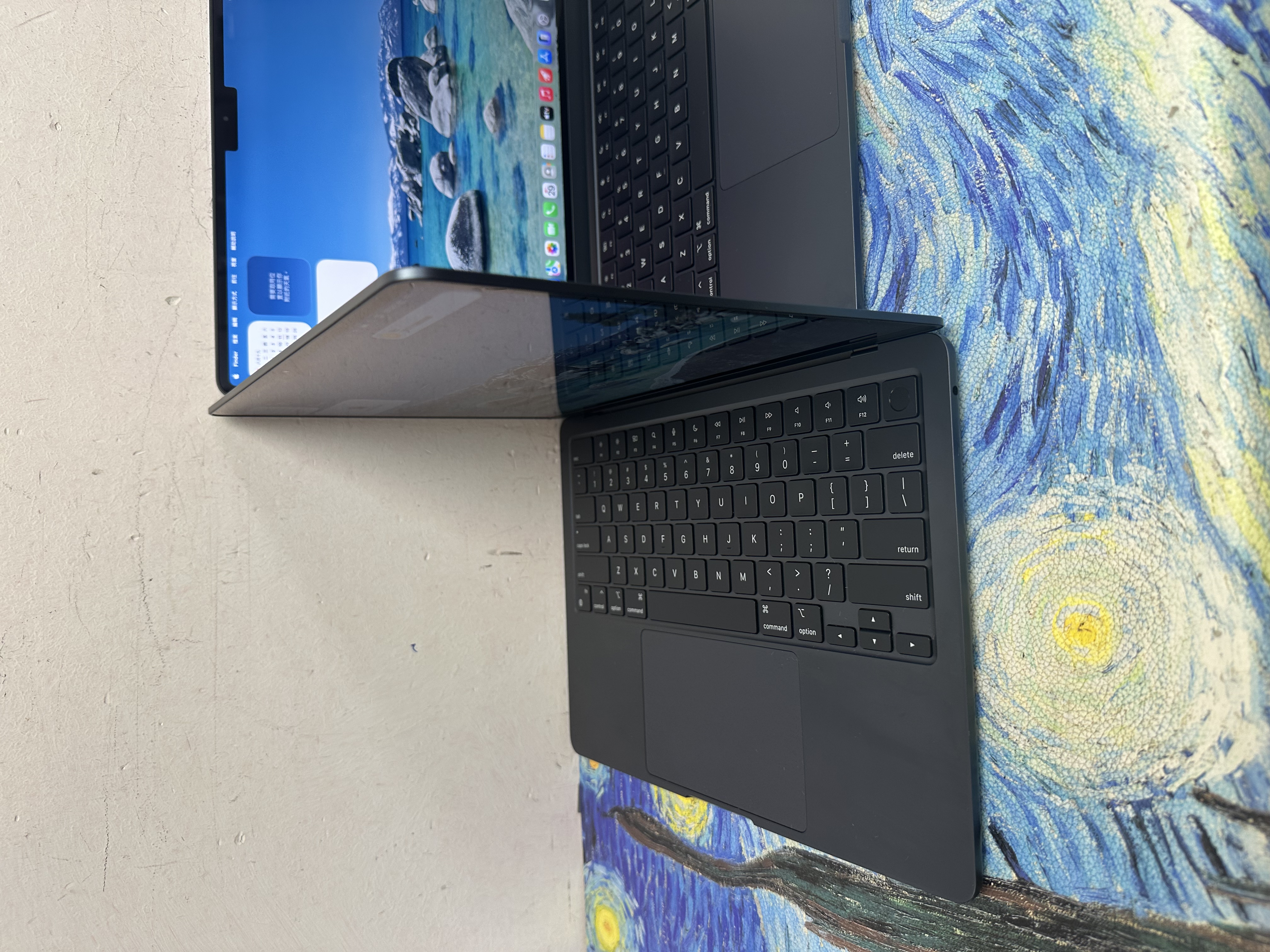 APPLE  MacBook Air M3 2023 M3 CPU/ 16GB Ram /256GB SSD/8核心GPU/Liquid Retina Mon/13吋/藍 / Laptop / Notebook / Gaming / 文書機