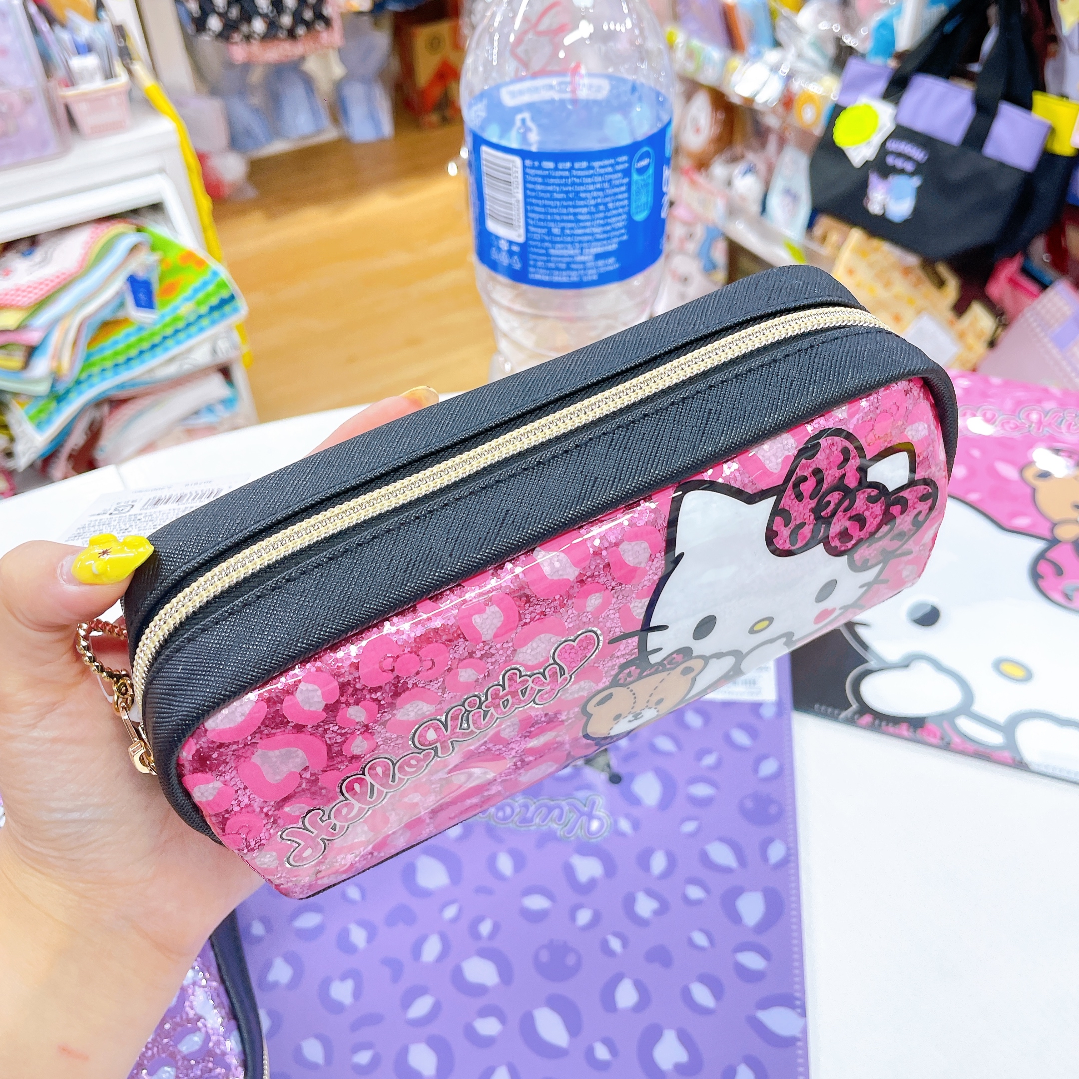 日本直送 Sanrio Hello Kitty Kuromi 豹紋系列文具產品