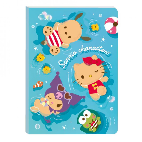 【台灣】Sanrio Characters A6 橫線小手冊