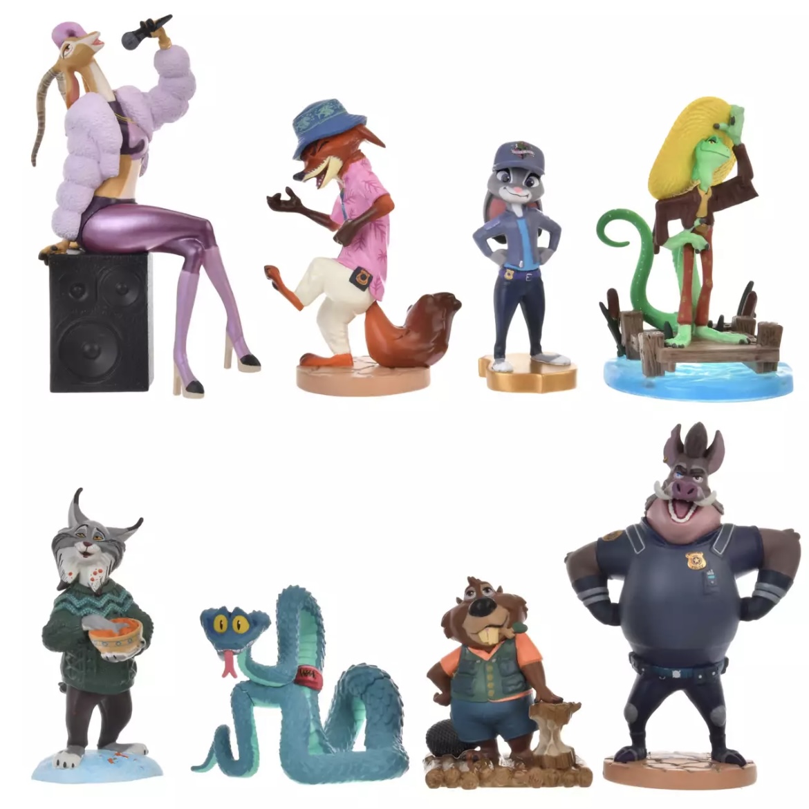 Disney Zootopia 2 Figure Set