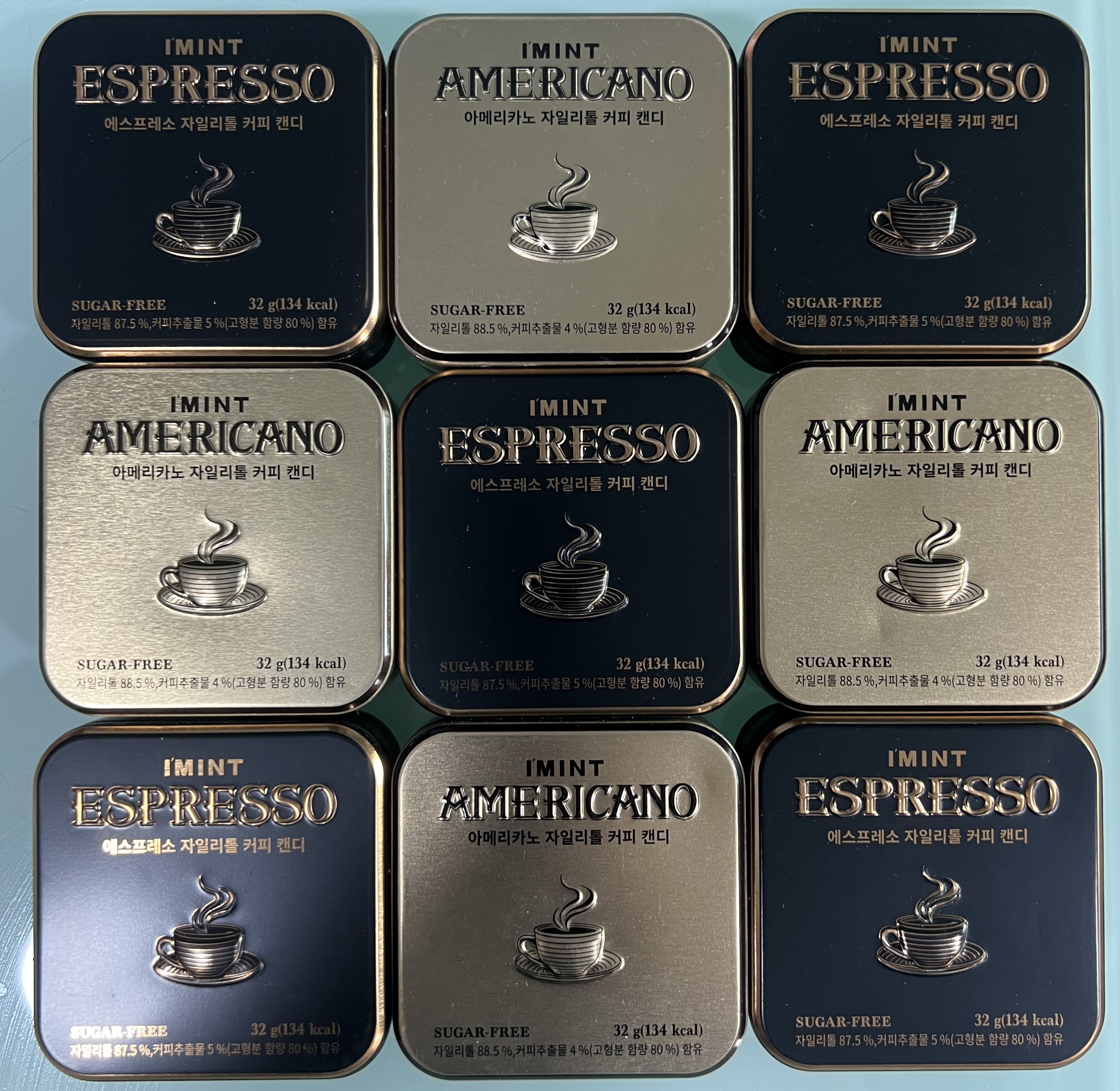 💟現貨💟🇰🇷韓國 I'MINT 濃縮義式咖啡ESPRESSO Sugar Free木糖醇咖啡薄荷糖 / AMERICANO 美式咖啡薄荷糖