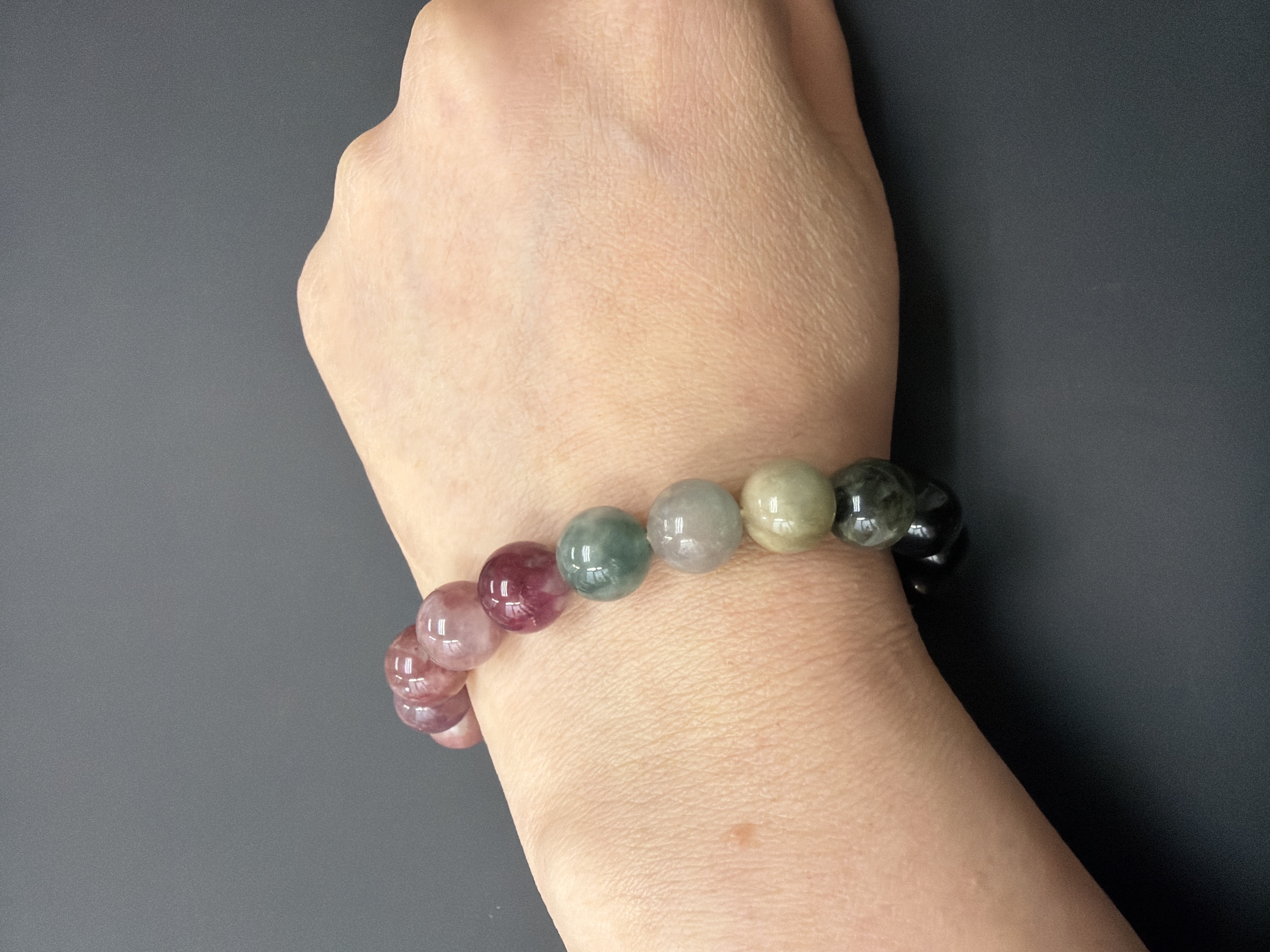 9.9mm 老礦碧茜手串