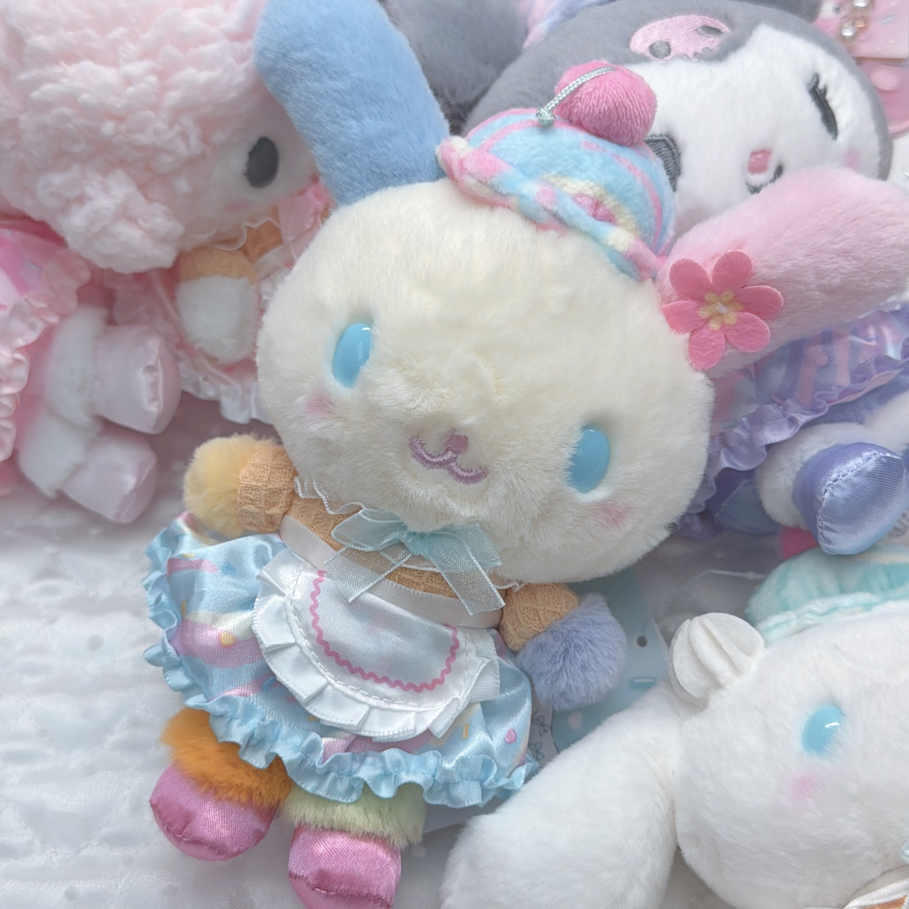 Sanrio 雪糕系列 吊飾 心心扣