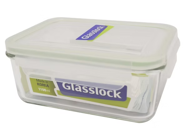 RP-518N/1100ml 長方型玻璃微波爐盒