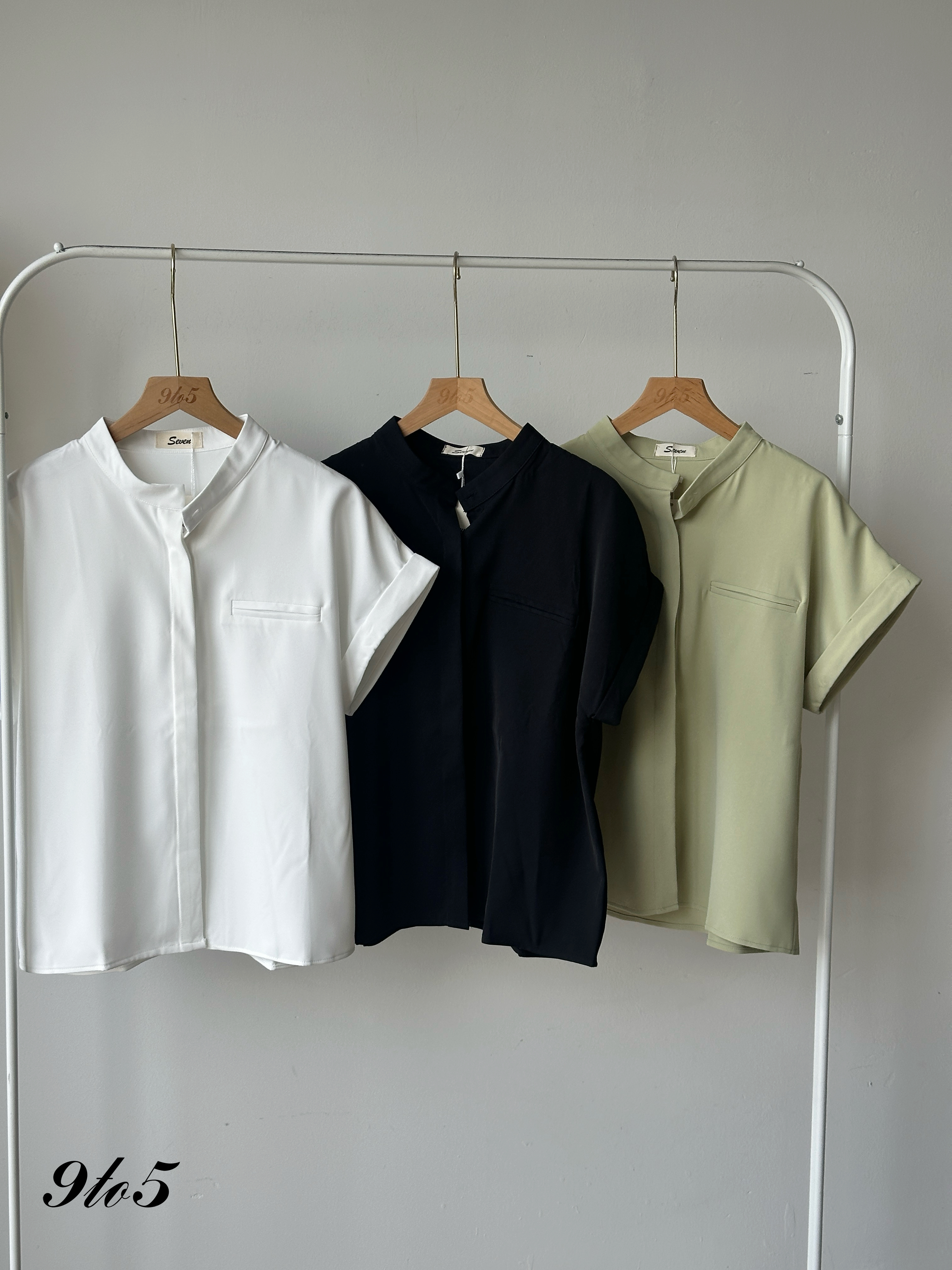 T4098 Cape Sleeve Shirt - 5 Colors 