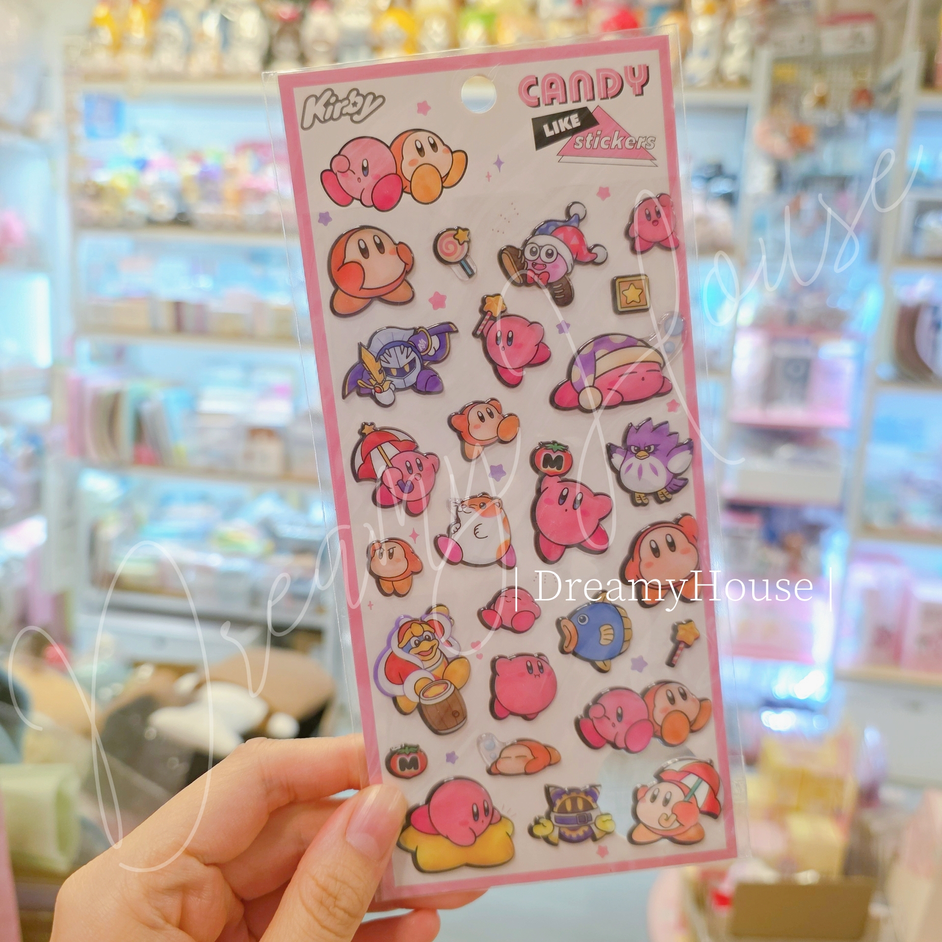 日本 Kirby 立體貼紙