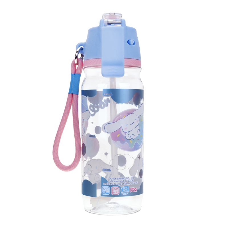 Cinnamoroll 650ml BPA BPS Free Water Bottle w/ Sip & Mist Spray  噴霧啜飲二合一水樽膠水樽