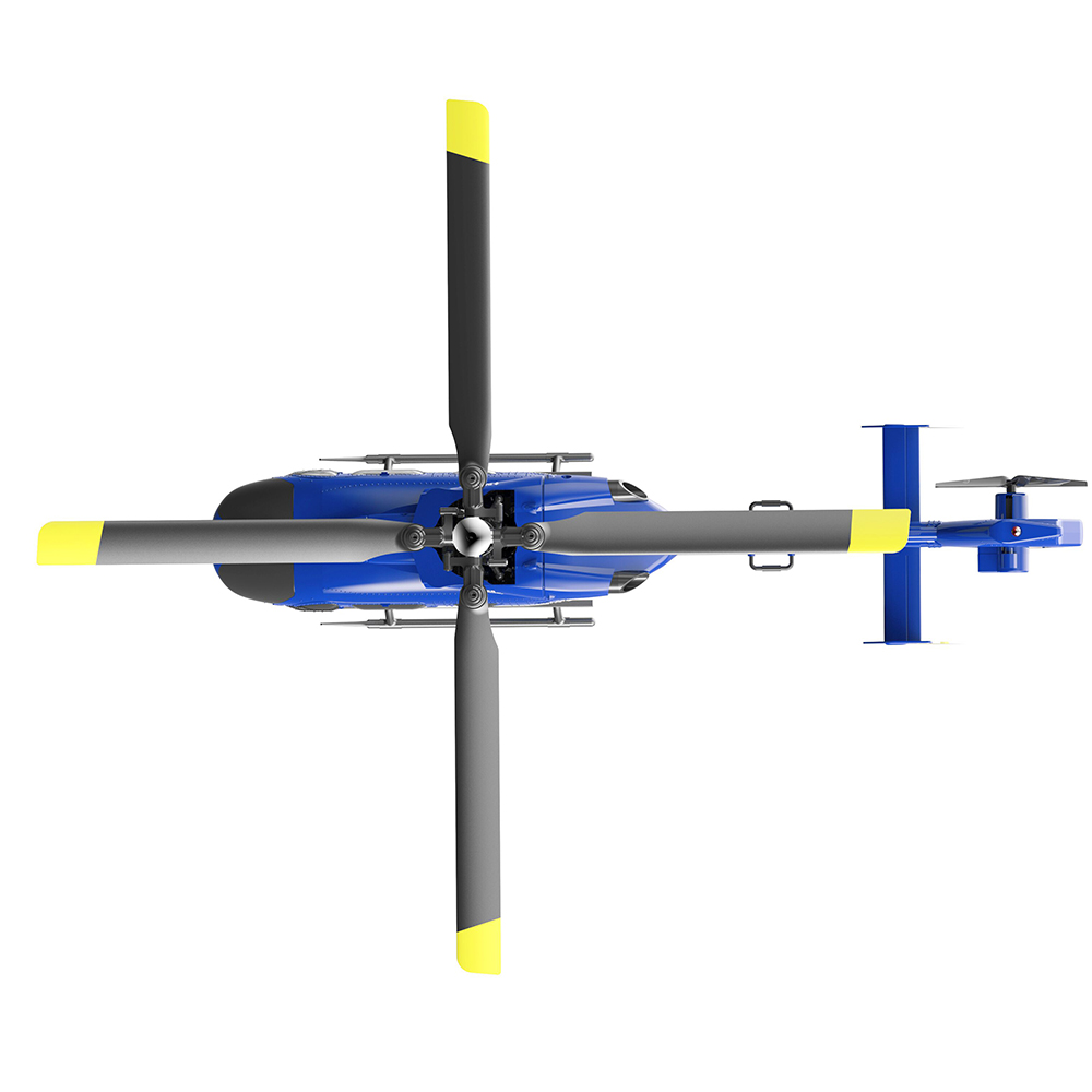 C187 RC Hélicoptère -2.4G 4CH 6-Axis Gyro Altitude Hold Flybarless